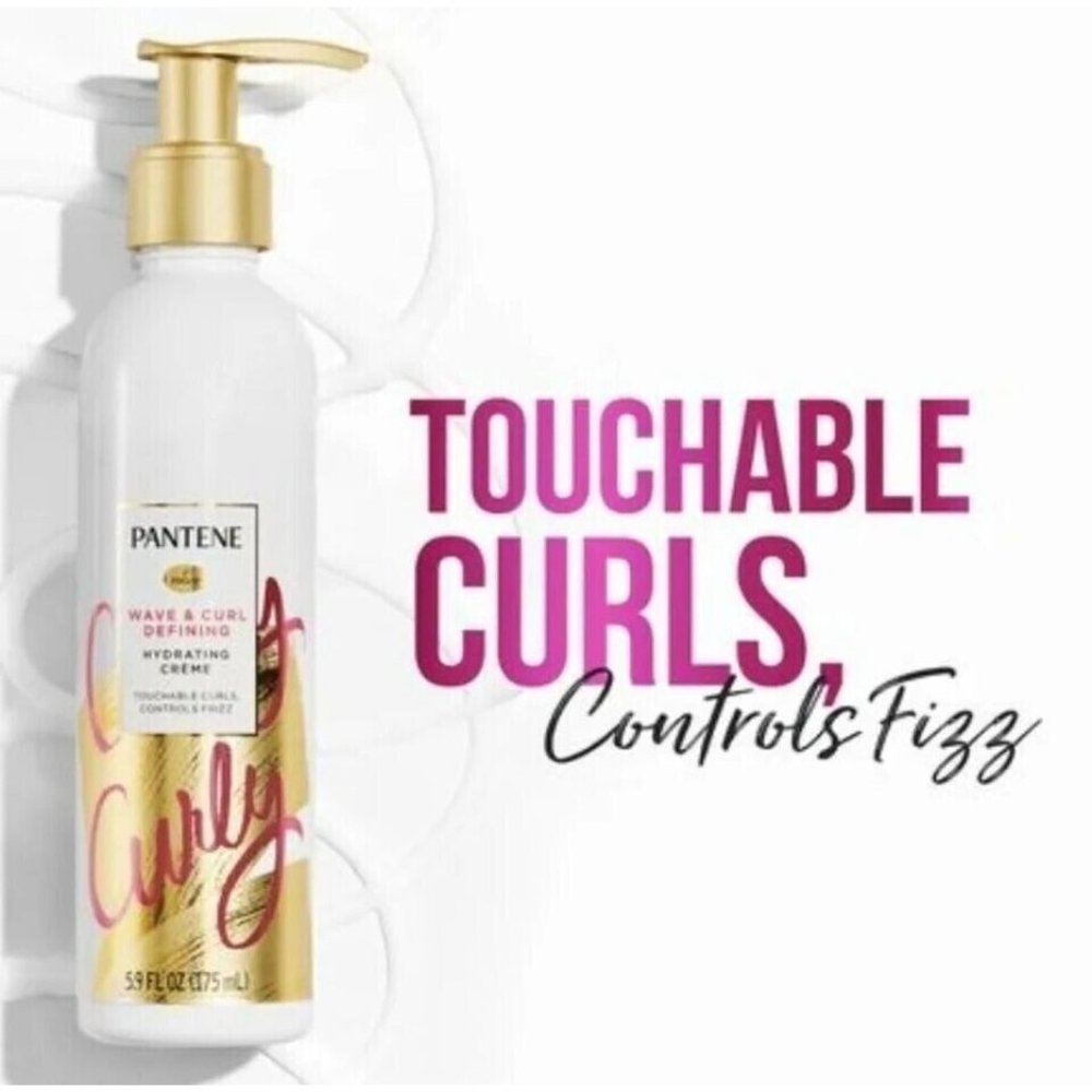 Pantene Pro-V Wave & Curl Defining Hydrating Crème  5.7 oz, 2 Pack